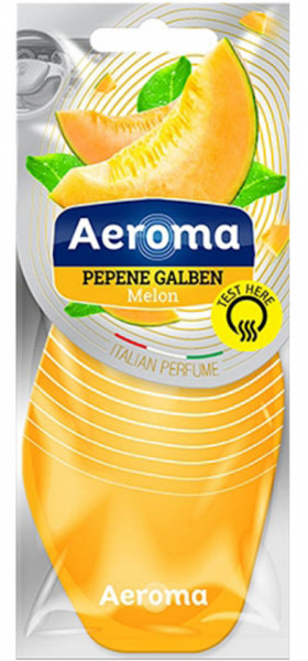 Aeroma Odorizant Auto Carton Pepene Galben