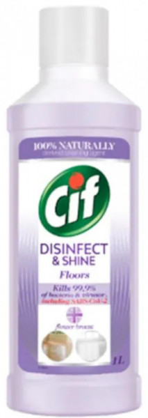Cif Disinfect & Shine Lichid pentru Curatat Podele 1L