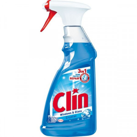 Clin Solutie pentru Geamuri Window & Glass Blue 500ml