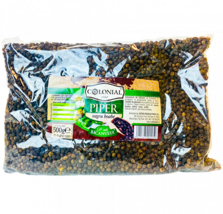 Colonial Piper Negru Boabe 500g