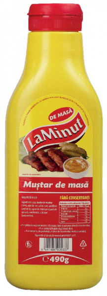 La Minut Mustar de Masa 490g