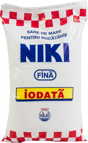 Niki Sare de Mare pentru Bucatarie Fina Iodata 1Kg