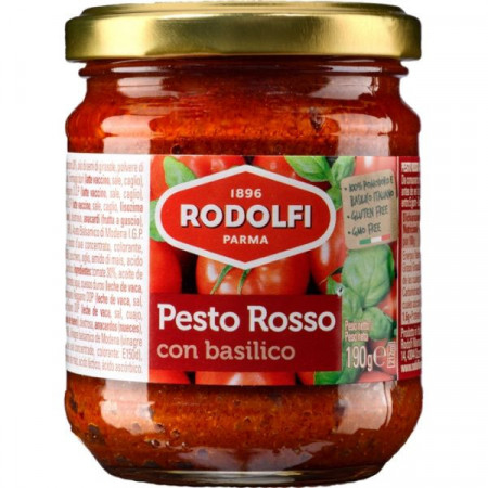Rodolfi Sos Pesto Rosu 190g