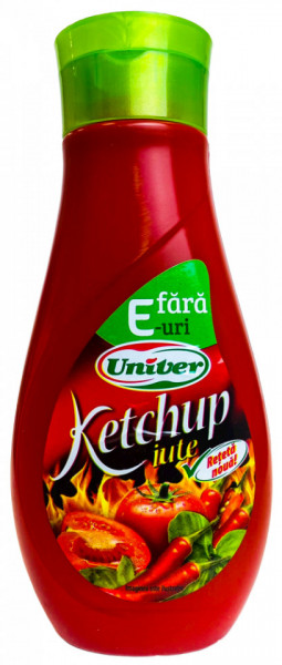 Univer Ketchup Iute fara E-Uri 470g