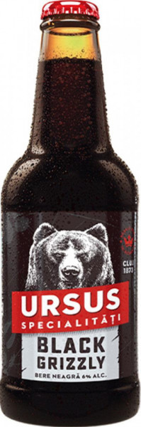Ursus Bere Neagra Pasteurizata 6% Alcool 330ML