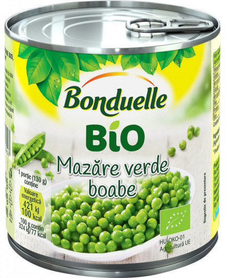 Bonduelle Mazare Verde Boabe Bio 400g