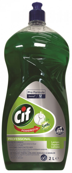 Cif Professional Detergent pentru Spalarea Manuala a Vaselor cu Lamaie 2L