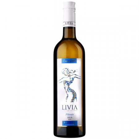 Crama Girboiu Livia Plavaie Vin Alb Sec 750ml