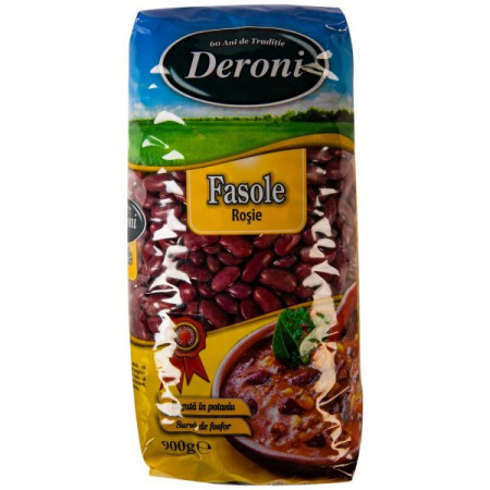 Deroni Fasole Rosie 900g