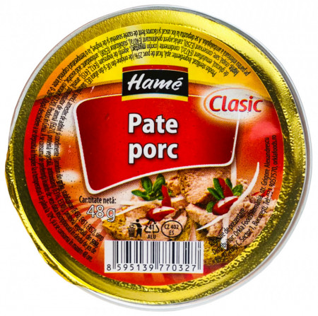 Hame Pate de Porc Clasic 48g