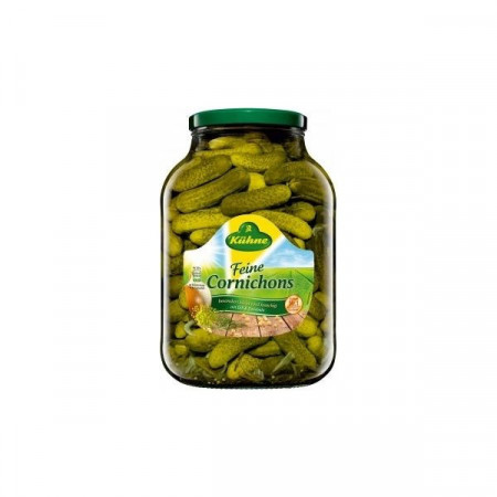 Kuhne Castraveti Cornichon cu Marar si Ceapa 2450g