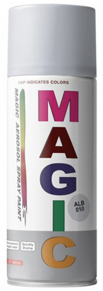 Magic Spray Vopsea Alb Lucios 450ml