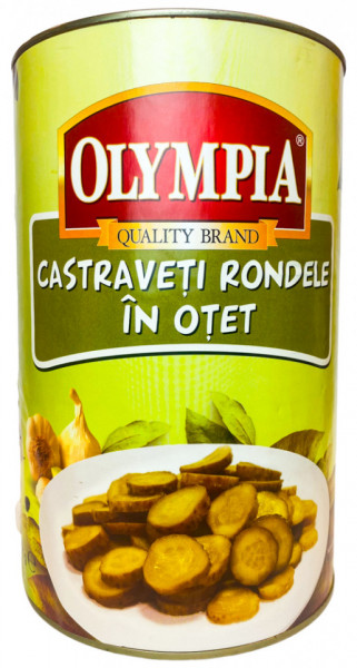 Olympia Castraveti Proaspeti Rondele in Otet 4000g