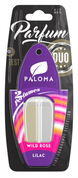 Paloma Duo Odorizant Auto la Fiola Rose & Lily 2x3ml