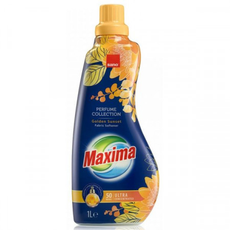 Sano Maxima Balsam de Rufe Ultra Concentrat Perfume Collection Golden Sunset pentru 50 Spalari 1l