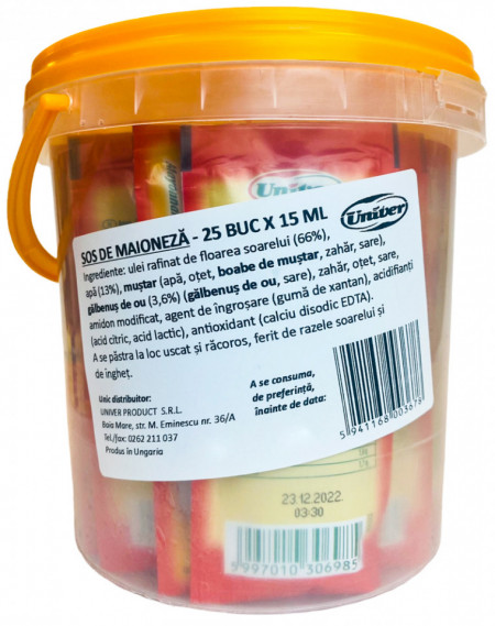 Univer Sos de Maioneza 25 buc x 15ml