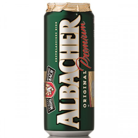 Albacher Bere Blonda Doza 500ml