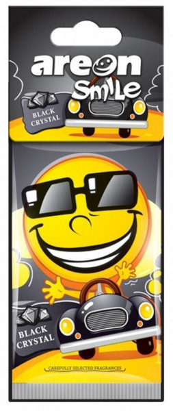 Areon Dry Smile Odorizant Auto Black Crystal