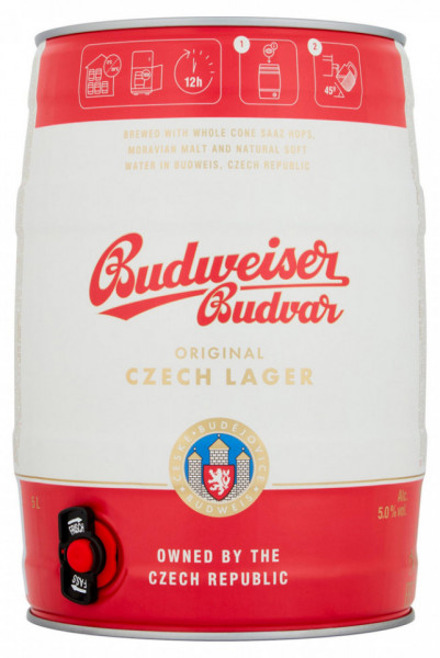 Budweiser Bere Bere Blonda Pasteurizata 5.0% Alcool 5L