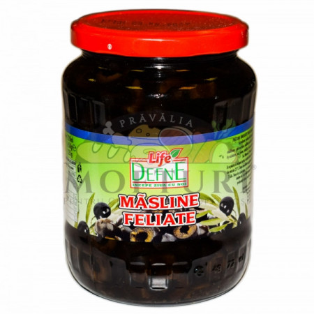 Defne Masline Negre Felii 650G