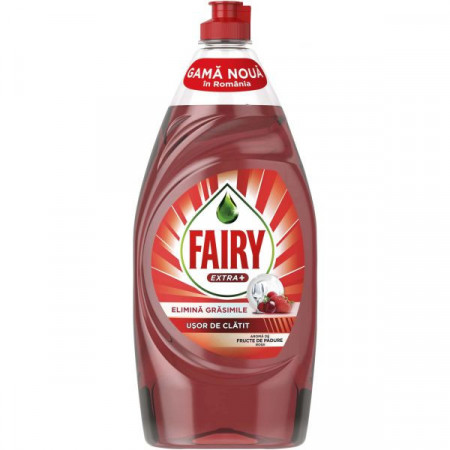 Fairy Detergent de Vase Lichid Extra+ cu Aroma de Fructe de Padure 900ml