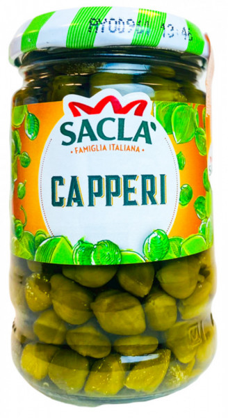 Sacla Capere in Otet de Vin 200g