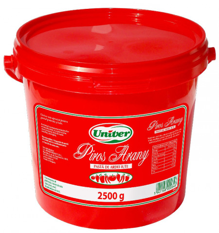 Univer Piros Arany Pasta de Ardei Iute 2.5Kg