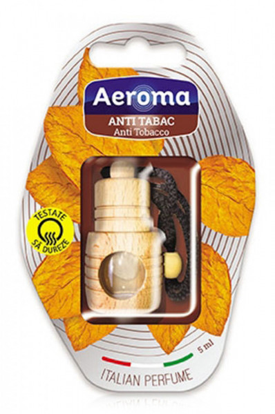 Aeroma Odorizant Auto la Sticluta Anti-tabac 5ml