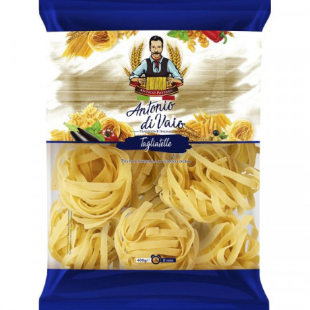 Antonio Di Vaio Tagliatelle Paste Fainoase din Faina de Grau Dur 400g