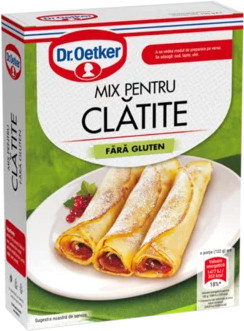 Dr.Oetker Mix pentru Clatite fara Gluten 190g