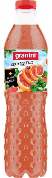 Granini Bautura Racoritoare Necarbonatata cu Suc de Grapefruit Roz 1.5L