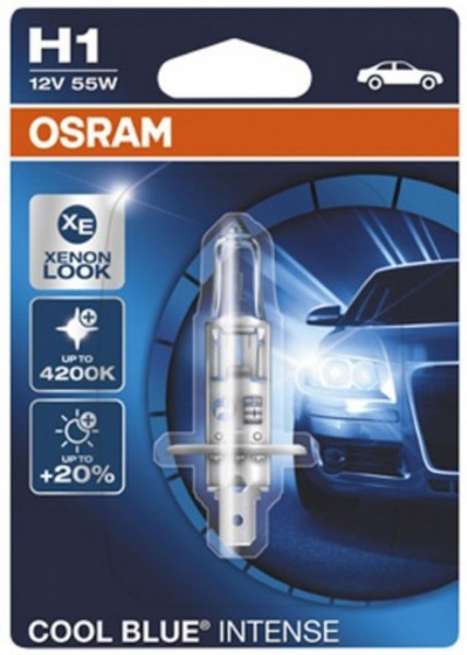 Osram Bec Auto Cool Blue Intense H1 55w