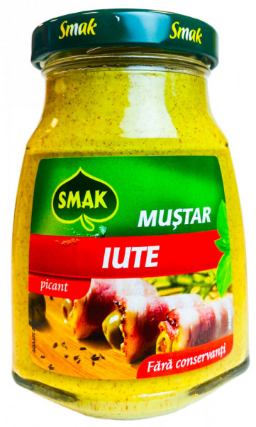 Smak Mustar Iute Picant 180g