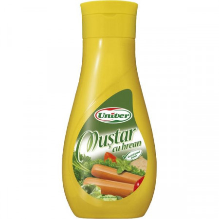 Univer Mustar cu Hrean 440g
