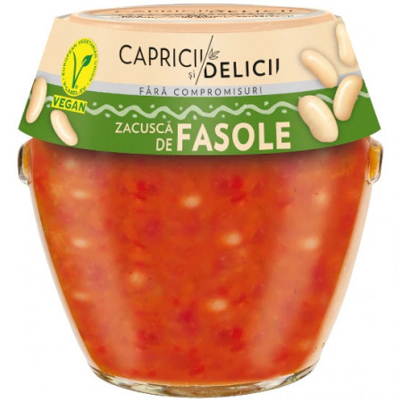 Capricii si Delicii Zacusca de Fasole 290g