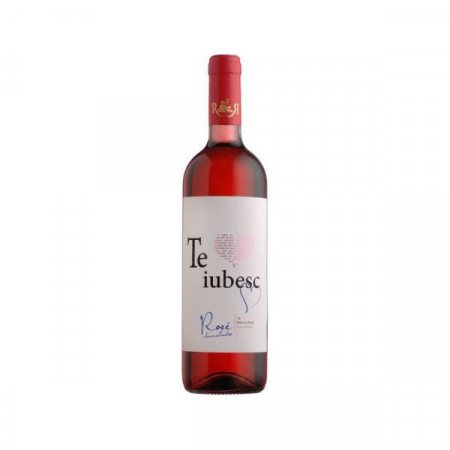 Domeniile Recas Te Iubesc Mult Vin Rose Demidulce 750ml