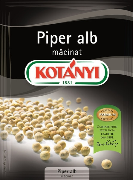 Kotanyi Piper Alb Macinat 17g
