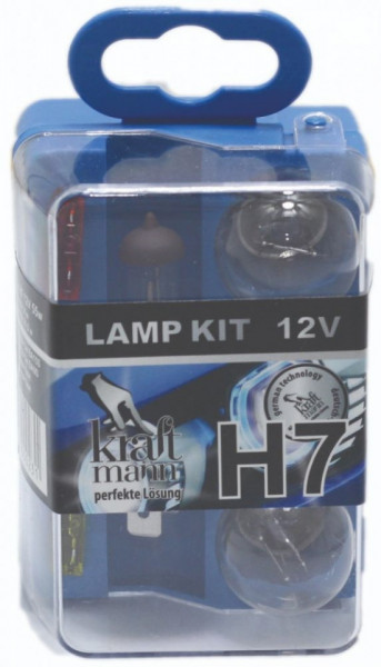 Kraftmann Lamp Kit Set Becuri cu Sigurante H7