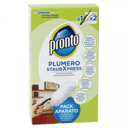 Pronto Set Pamatuf cu Maner si Doua Rezerve