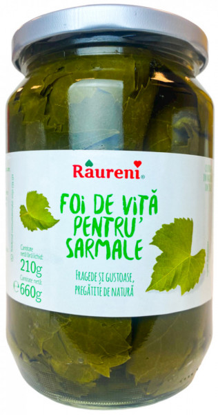 Raureni Foi de Vita pentru Sarmale 660g