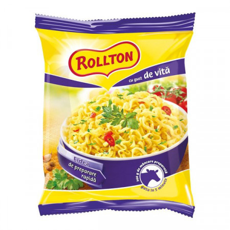 Rollton Fidea de Preparare Rapida cu Gust de Vita 60g