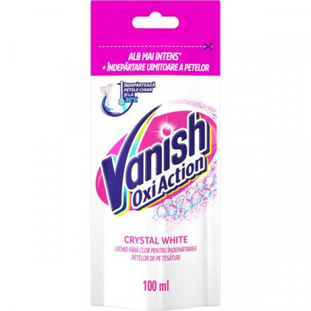 Vanish Oxi Action White Solutie pentru Indepartarea Petelor 100ml