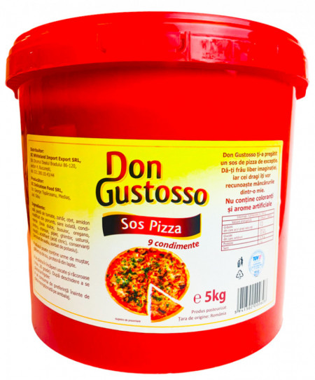 Don Gustosso Sos pentru Pizza 5Kg
