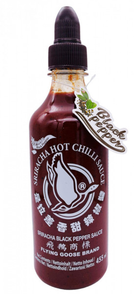 Flying Goose Sos de Ardei Iute Sriracha cu Piper Negru 455ml