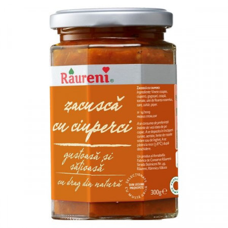 Raureni Zacusca cu Ciuperci 300g
