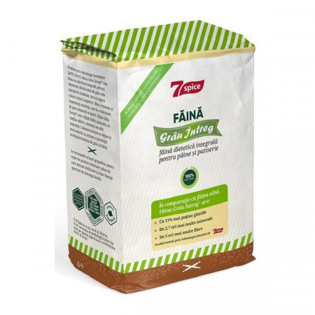 Sapte Spice Faina din Grau Intreg 1Kg