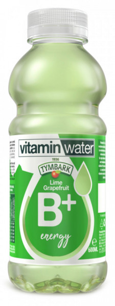 Tymbark Vitamin Water B+ Bautura Racoritoare Necarbogazoasa cu Aroma de Lamaie Verde si Grapefruit 600ML
