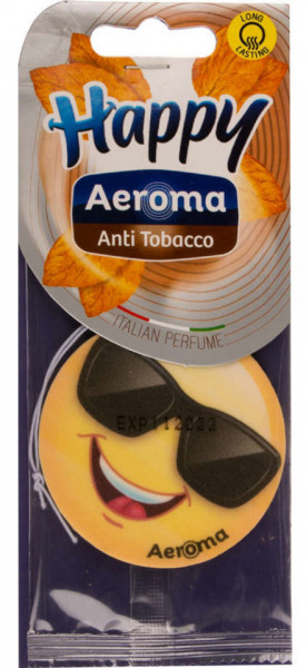 Aeroma Happy Odorizant Auto Carton Anti-tabac