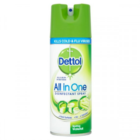 Dettol Spray Dezinfectant pentru Suprafete Spring Waterfall 400ml