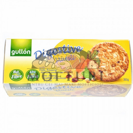 Gullon Biscuiti Digestivi Cu Musli 365G